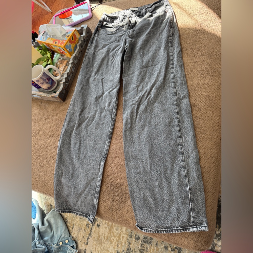 Abercrombie & Fitch Charcoal Denim Jeans